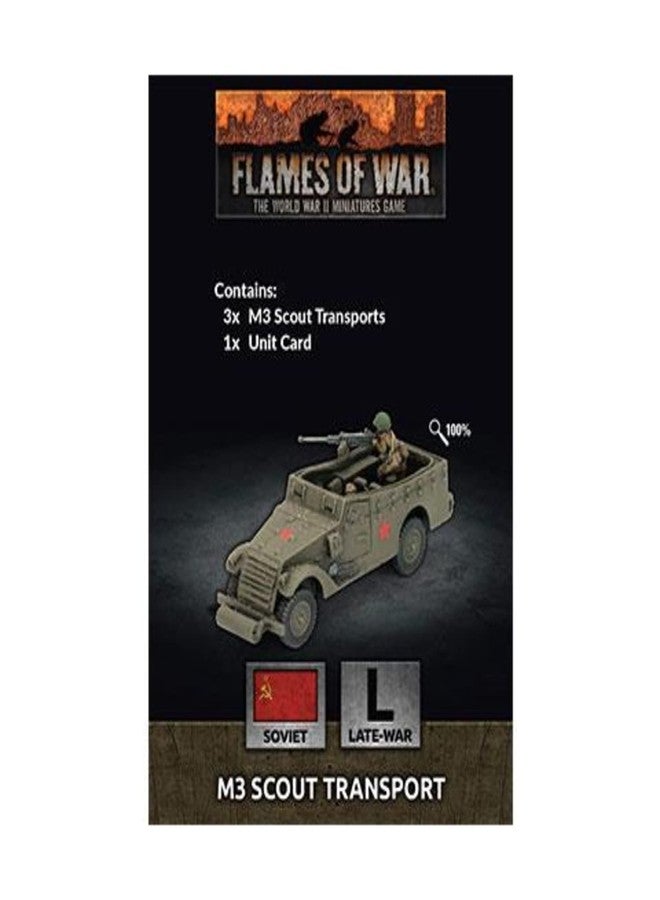 Flames of War Late War: Soviet M3 Scout Transport (SU206) - Image 1
